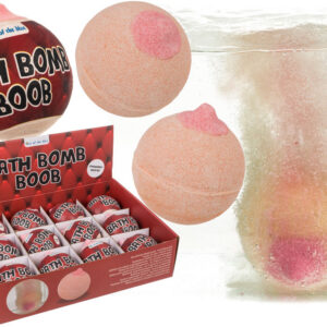 Kula do kąpieli cycuszek 180 g – truskawkowy relaks z humorem