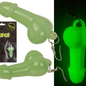 Kolczyki peniski – świecące w ciemności