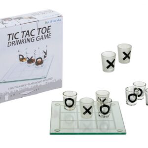 Imprezowe Kółko i Krzyżyk – Gra dla Dorosłych z Kieliszkami